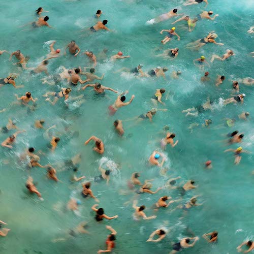 Le bain du 1er Janvier - Cercle de nageurs Marseillais - CNM - Paul-Louis LEGER, photographe Marseille