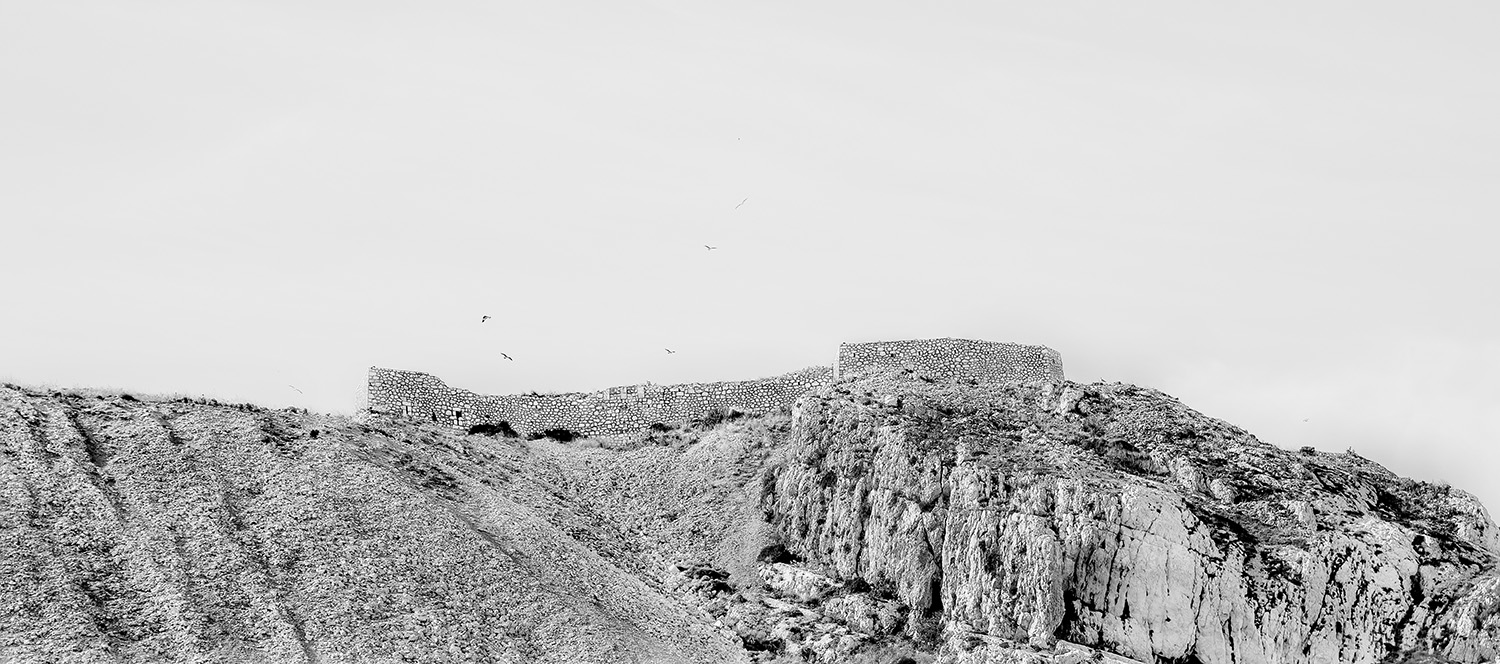 Mur de Ratonneau- Friouleries - îles du Frioul - Photographies Paul-Louis LEGER, photographe, Marseille
